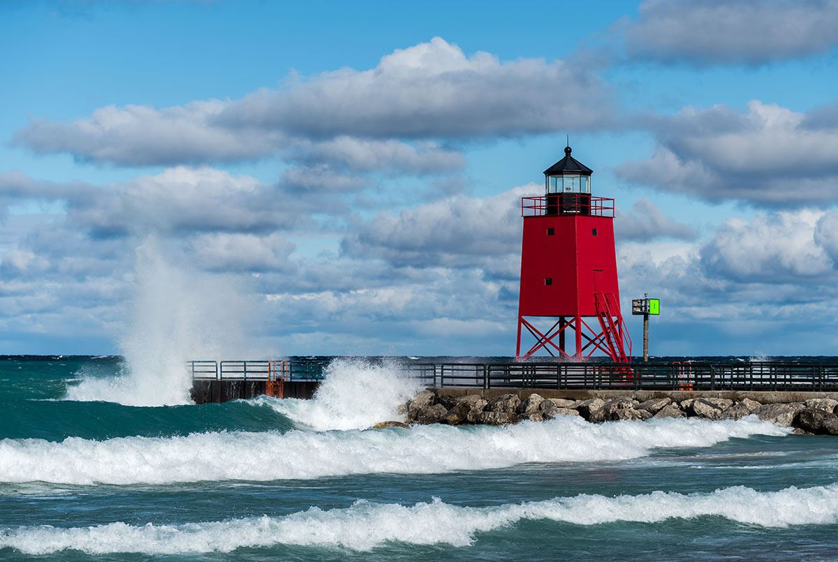Charlevoix South Pier Lighthouse